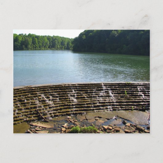 Montgomery Bell State Park Spillway Dam Briefkaart (Voorkant)