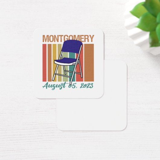 Montgomery Brawl Folding Chair 5 août 2023 (Bureau)