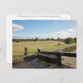 Montgomery Canal Shropshire England Briefkaart (Voorkant / Achterkant)