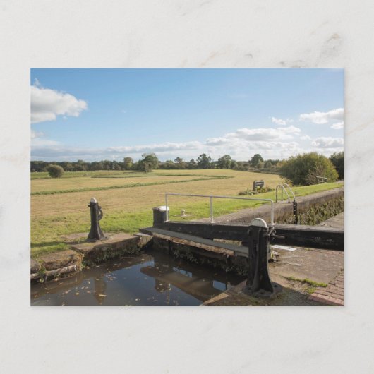 Montgomery Canal Shropshire England Briefkaart (Voorkant)