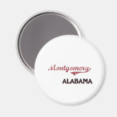 Montgomery City Classic Magneet (Voorkant / Achterkant)