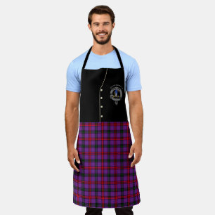 Montgomery Clan Badge & Tartan Kilt Schort