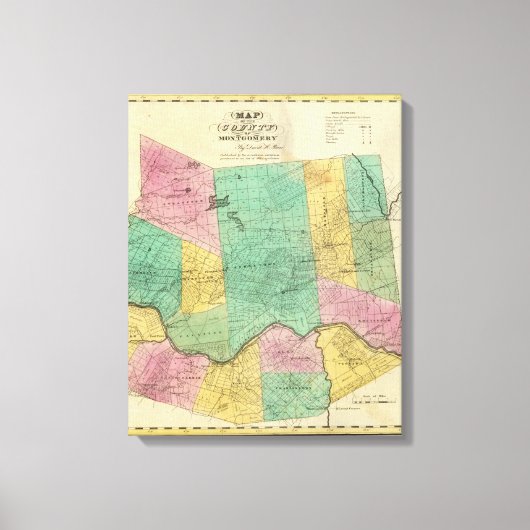 Montgomery County Canvas Afdruk (Voorkant)