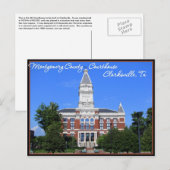 Montgomery County Courthouse - Clarksville, TN Briefkaart (Voorkant / Achterkant)