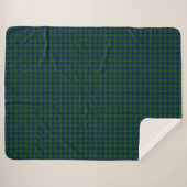Montgomery écossais vert bleu plaid (Devant (Horizontal))
