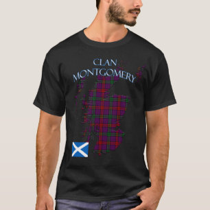 Montgomery Scottish Clan Tartan Schotland T-shirt