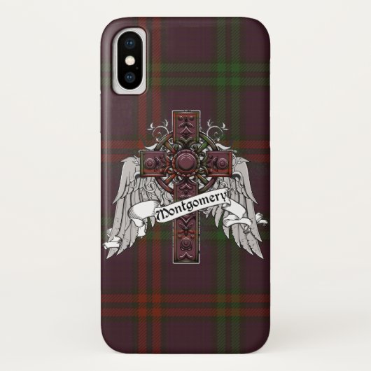 Montgomery Tartan Cross Case-Mate iPhone Case (Achterkant)