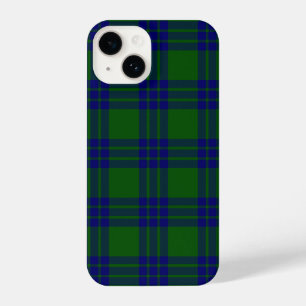 Montgomery tartan green blue plaid iPhone 14 hoesje