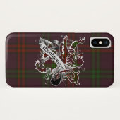 Montgomery Tartan Lion Case-Mate iPhone Case (Achterkant (horizontaal))