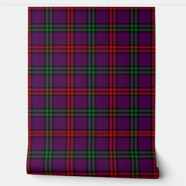 Montgomery Tartan Plaid Schotse clan Behang (Afrollen)