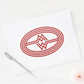 Montgomery Ward Ski Logo Ovale Sticker (Envelop)