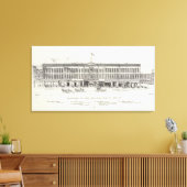 Montgomery West side Struik and Pine Canvas Afdruk (Insitu (Woonkamer))