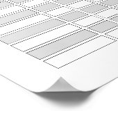 Monthly Bill Payment Tracker  Poster (Hoek)