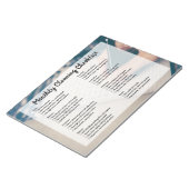 Monthly House Cleaning Checklist Notitieblok (Schuin)