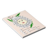 Monthly Mood Tracker Notitieblok (Schuin)