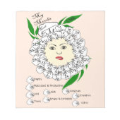 Monthly Mood Tracker Notitieblok (Voorkant)