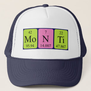 Monti periodieke lijstnaam pet
