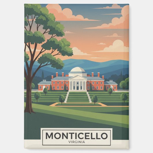 Monticello Magnet (Recto)