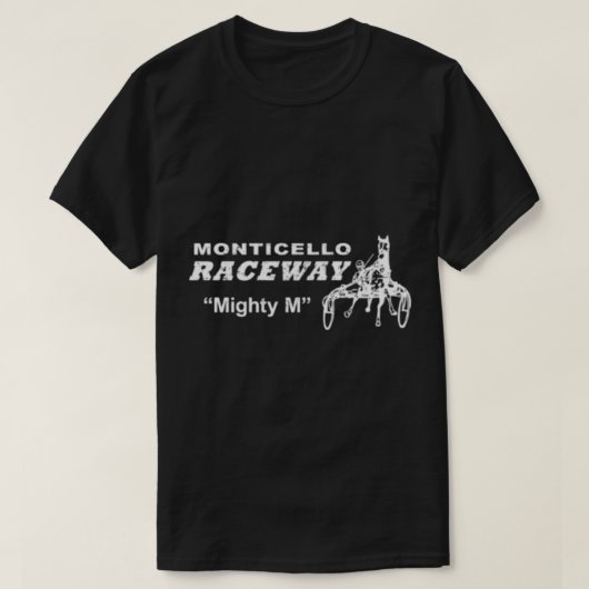 Monticello Raceway Tri-blend T-Shirt (Design voorkant)