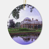 Monticello Reflection Keramisch Ornament (Links)