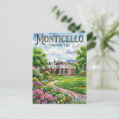 Monticello VS Briefkaart (Staand voorkant)