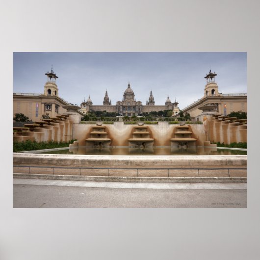 Montjuc Fortress Poster (Voorkant)