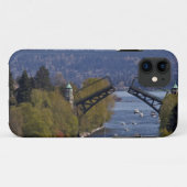 MontLake Bridge en Cascade Mountains Case-Mate iPhone Case (Achterkant (horizontaal))