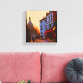 Montmartre Early Morning Light Canvas Afdruk (Insitu (Woonkamer))