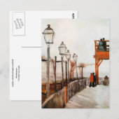 Montmartre (F272) Van Gogh Fine Art Briefkaart (Voorkant / Achterkant)