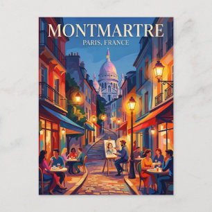 Montmartre Frankrijk Briefkaart