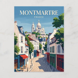 Montmartre Frankrijk Briefkaart