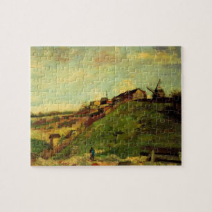 Montmartre: Groeve, de Molens door Vincent van Gog Legpuzzel