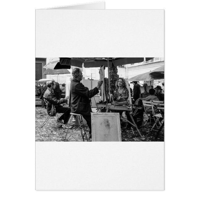 montmartre kunstenaar (Voorkant)