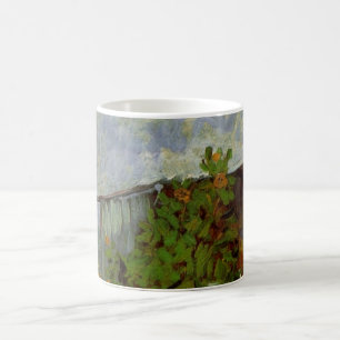 Montmartre-pad en zonnebloemen door Vincent van Go Koffiemok