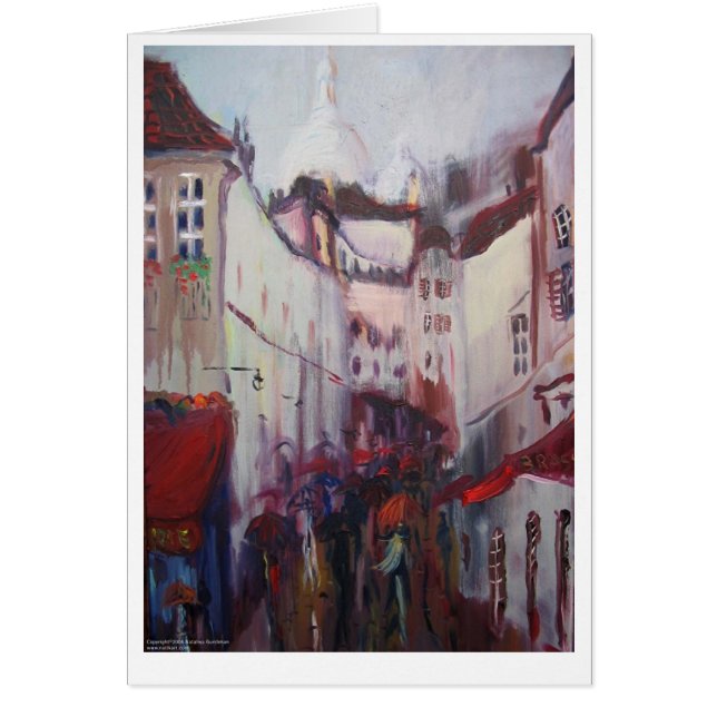 Montmartre, Parijs (Voorkant)