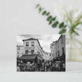 Montmartre, Parijs Briefkaart (Staand voorkant)