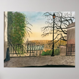 "Montmartre" Poster