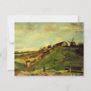 Montmartre: Steengroeve, de Molens door Vincent va