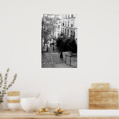 Montmartre Steps Poster (Keuken)