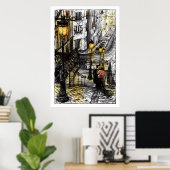 Montmartre VIII Poster (Thuiskantoor)