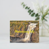 Montmorency Herfsten Canada gestileerd Briefkaart (Staand voorkant)