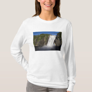 Montmorency-waterval bij Quebec City. T-shirt