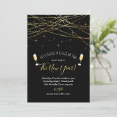 Montons un verre invitation du Nouvel An (Debout devant)