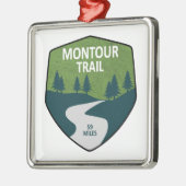 Montour Trail Metalen Ornament (Links)