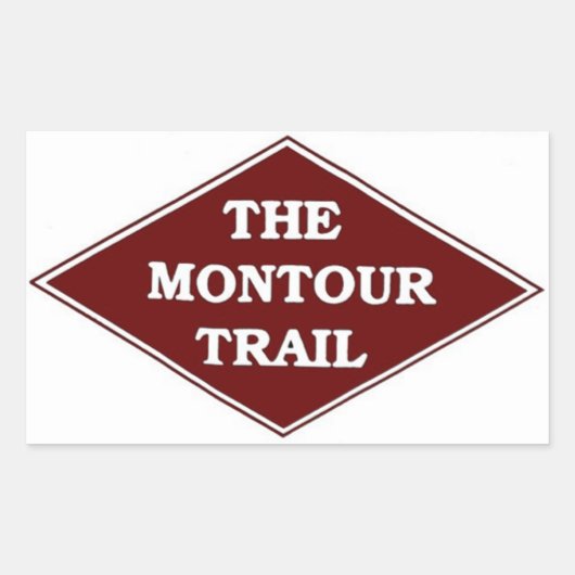 Montour Trail Sticker (Voorkant)