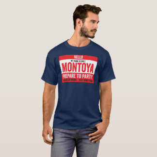 Montoya Reunion 2017 - Voorbereiden op een feest!  T-shirt