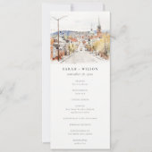 Montpelier City Scape Vermont Programme de mariage (Devant)