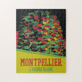 Montpellier Architecture illustration France Legpuzzel