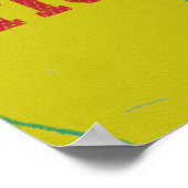 Montpellier Architecture illustration France Poster (Hoek)