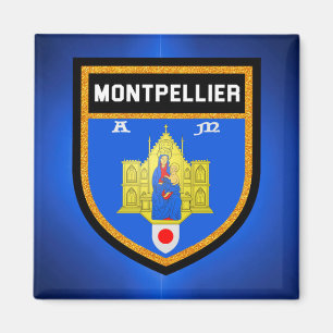 Montpellier Flag Magneet